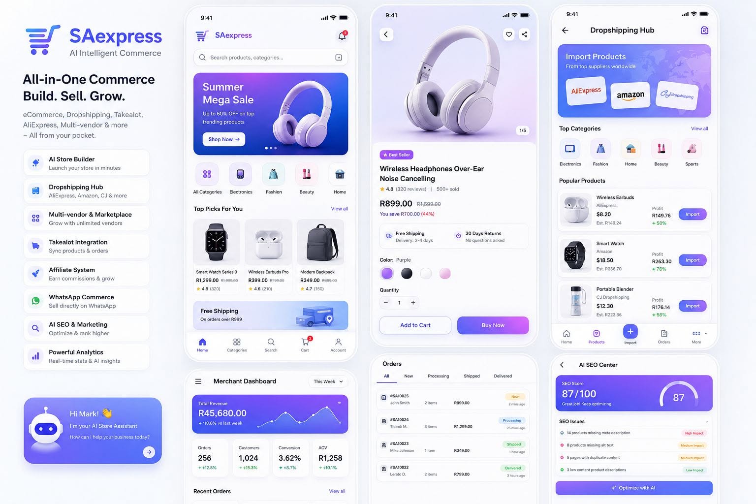 AI-powered Android eCommerce mobile application