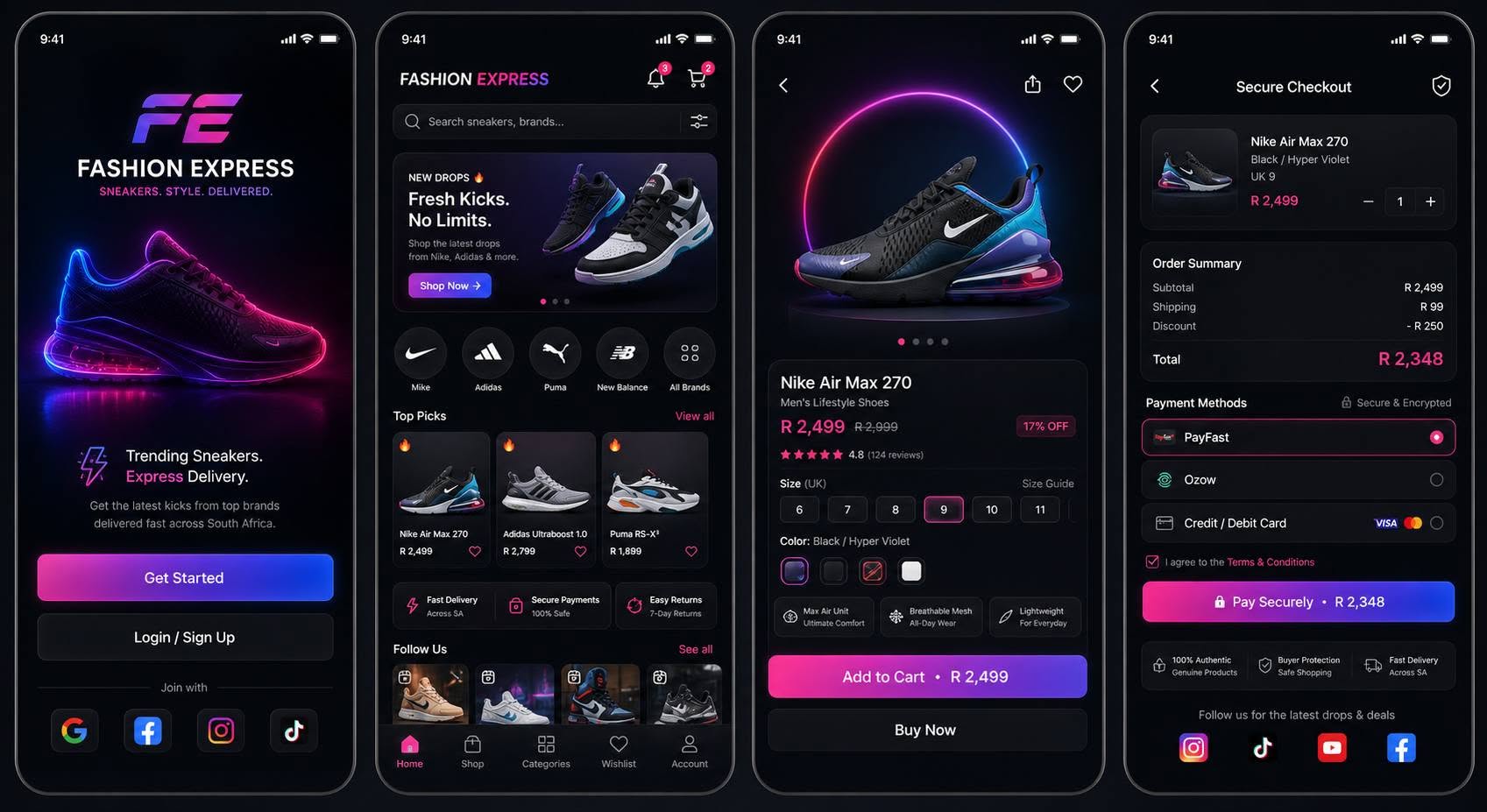 Fashion Express — GeekForge portfolio