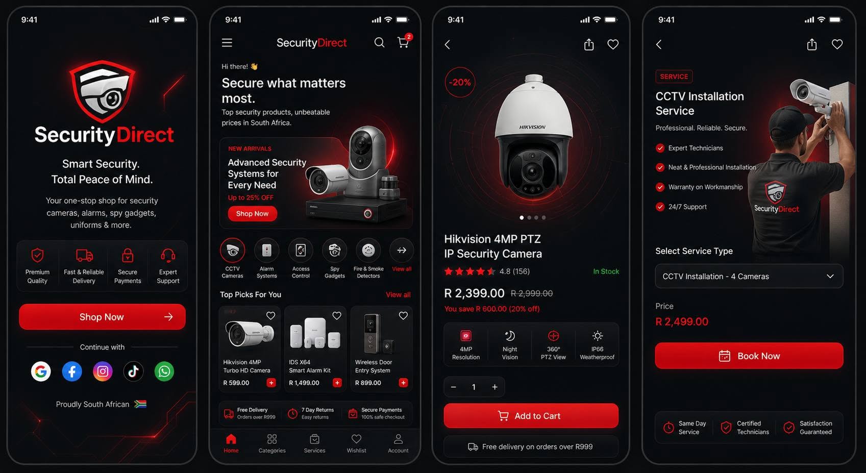 SecurityDirect — GeekForge portfolio