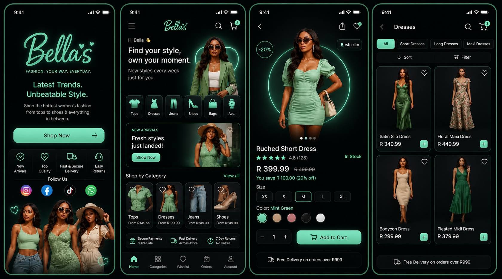 Bella's — GeekForge portfolio